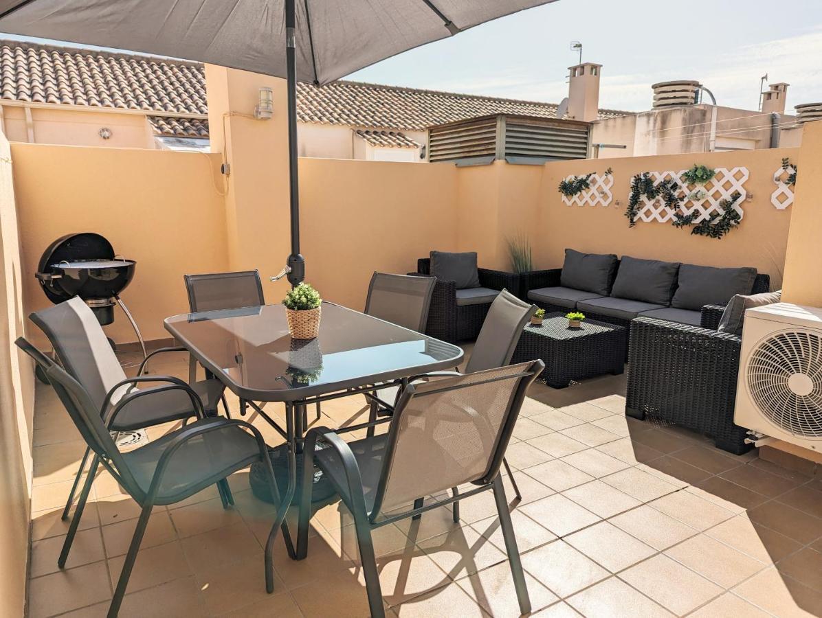Palmeras - Con Terraza, Barbacoa, Aire Acondicionado Y A 250m De La Playa! Los Alcazares